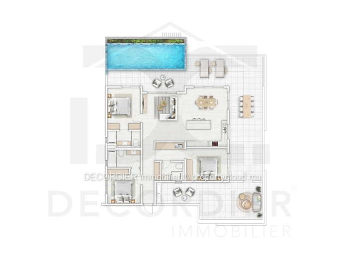 Vivez l'exception à Calodyne : Penthouse avec vue mer