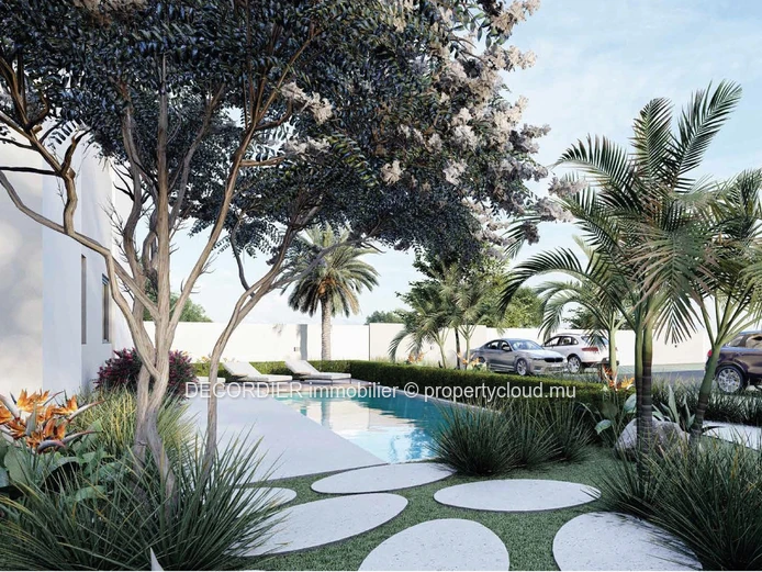 Vaste appartement avec rooftop à Grand Baie
