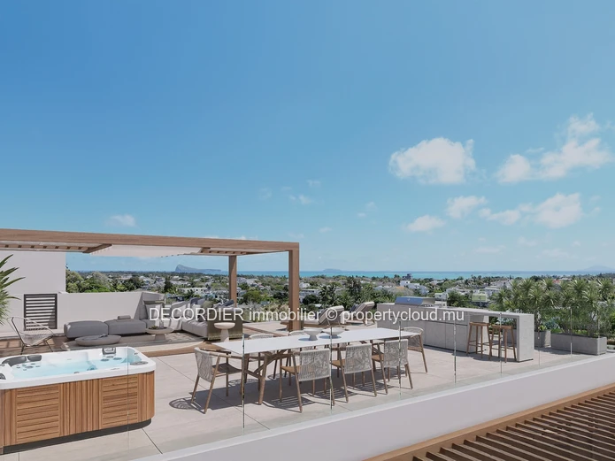 Vivez l'exception à Calodyne : Penthouse avec vue mer
