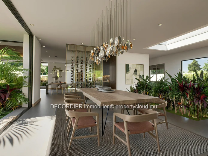 Villa luxueuse de très haut standing située sur Le golf de Mont Choisy.