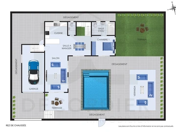 Maison de 3 Chambres