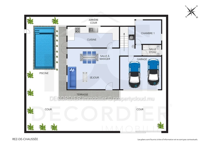 Maison à louer dans un quartier calme