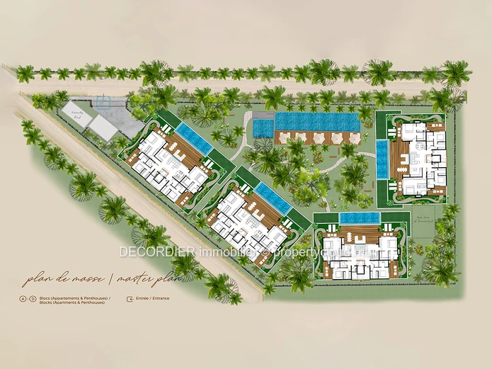 Appartement situé dans une résidence à 3 minutes de la plage