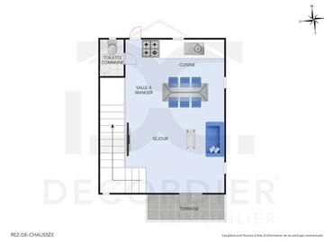 Maison de 2 Chambres