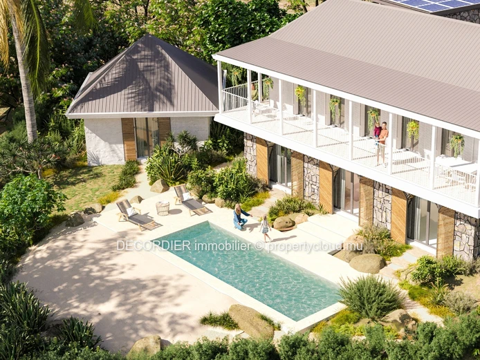 Magnificent villa inspired by the architecture of colonial residences of yesteryear