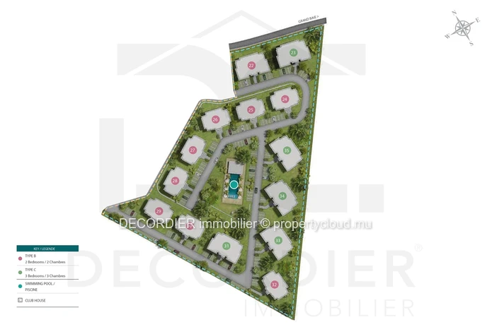 Bel appartement à Pointe aux Canonniers