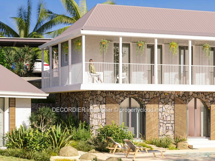 Magnificent villa inspired by the architecture of colonial residences of yesteryear