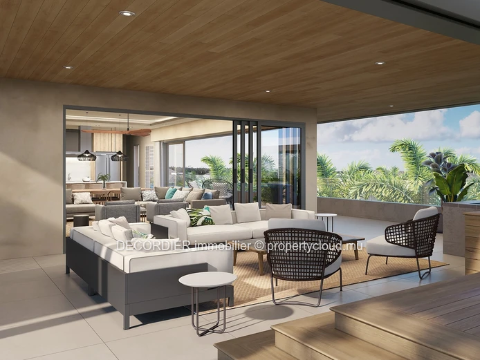 Penthouse avec 3 chambres en suite