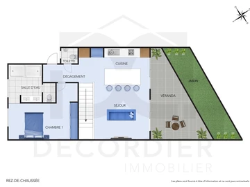 Appartement de 3 Chambres