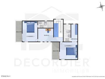 Maison de 3 Chambres