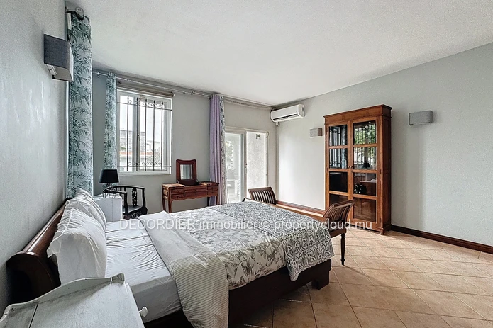À Louer – Élégante maison de style colonial moderne avec piscine à Pointe aux Canonniers