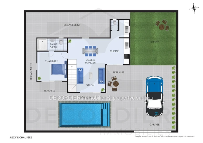 Belle maison avec piscine