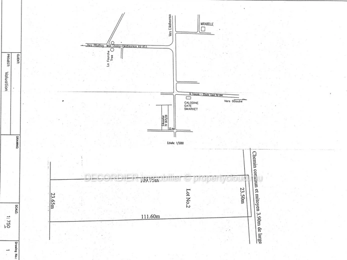 For Sale Calodyne Residential Land