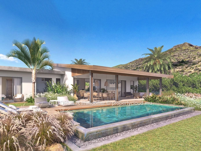 Villa contemporaine située dans une résidence sécurisée, accessible aux étrangers