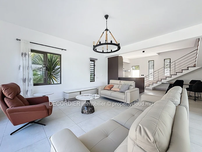 Stunning new house with swimming pool and garden