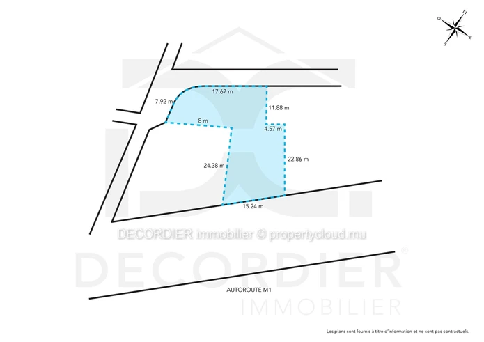 Residential land for sale – Calebasses
