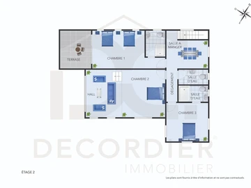 Maison de 8 Chambres