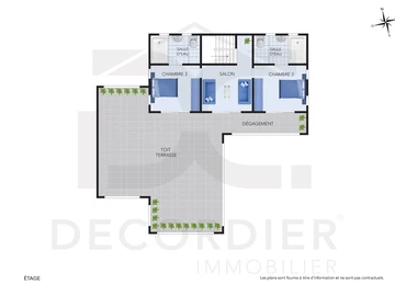 Maison de 3 Chambres