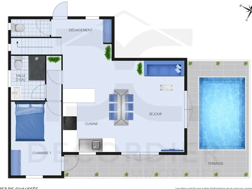 Maison de 3 Chambres