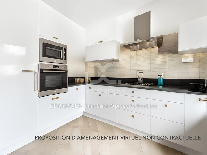 À vendre - Pointe aux Piments. Très belle villa R.E.S avec piscine privée