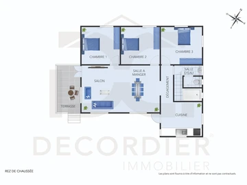 Maison de 8 Chambres