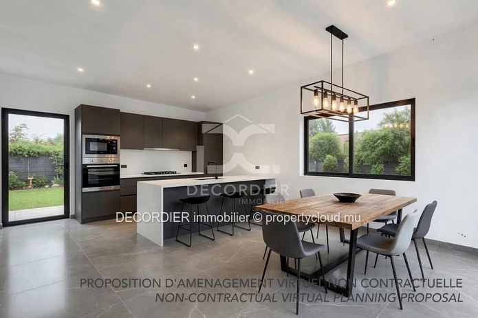 Maison individuelle avec piscine privée – Grand Baie
