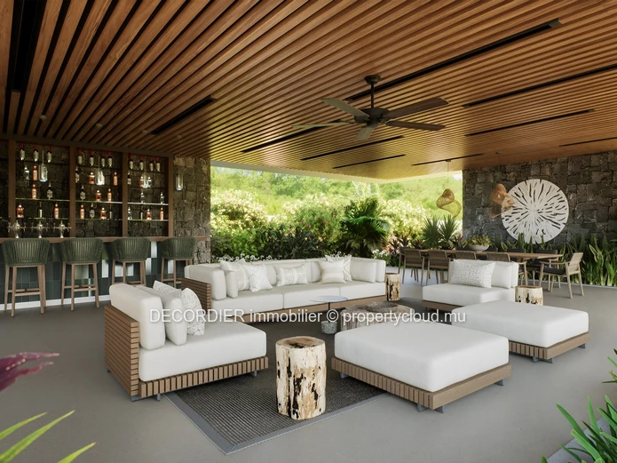 Villa luxueuse de très haut standing située sur Le golf de Mont Choisy.
