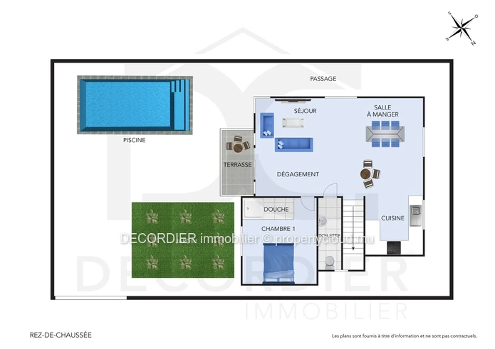 Villa contemporaine avec piscine dans un cadre paisible – Vente sur plan