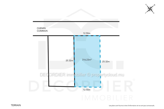 Residential Land for Sale – Petit Raffray