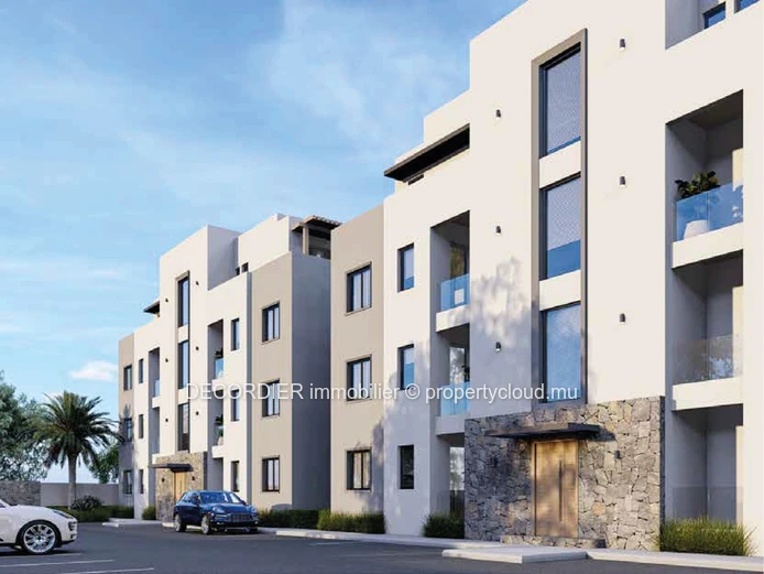 Penthouse situé dans un complexe résidentiel à 10 minutes à pied de la plage