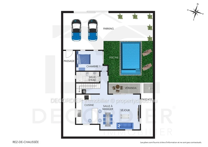 Beautiful house for rent in Péreybère
