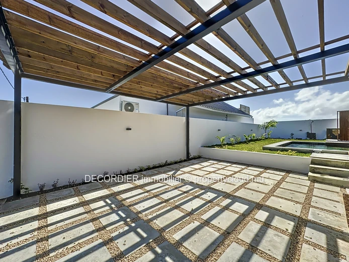 Modern single-storey villa with a private pool