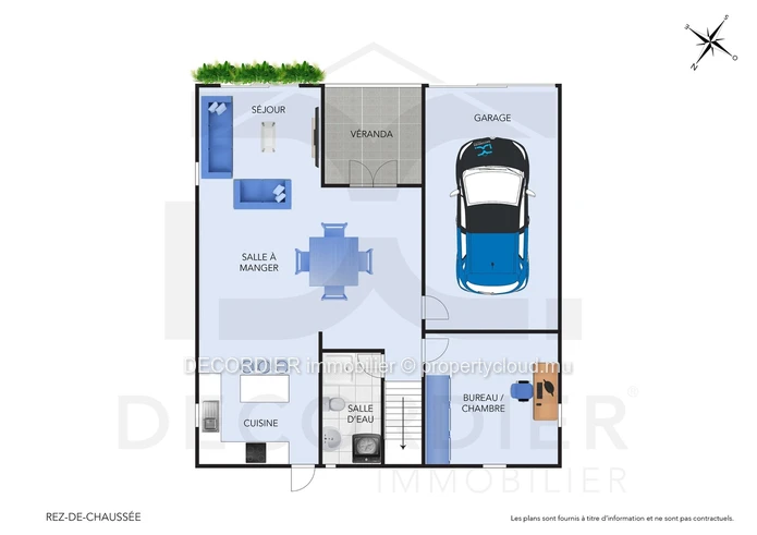Duplex à louer à Grand Baie