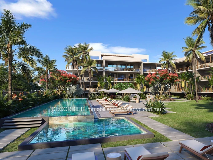 Appartement situé dans une résidence à 3 minutes de la plage