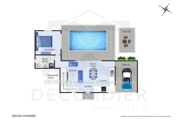 House for rent -  Grand Baie