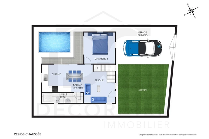 For Sale – Modern House with Swimming Pool