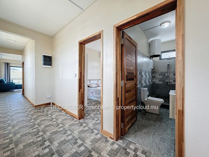 Apartment located on the 2nd floor at 5 minutes walk from the beach