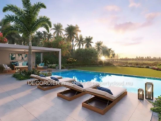 For sale villa - Mont Choisy, located on the edge of the fairway