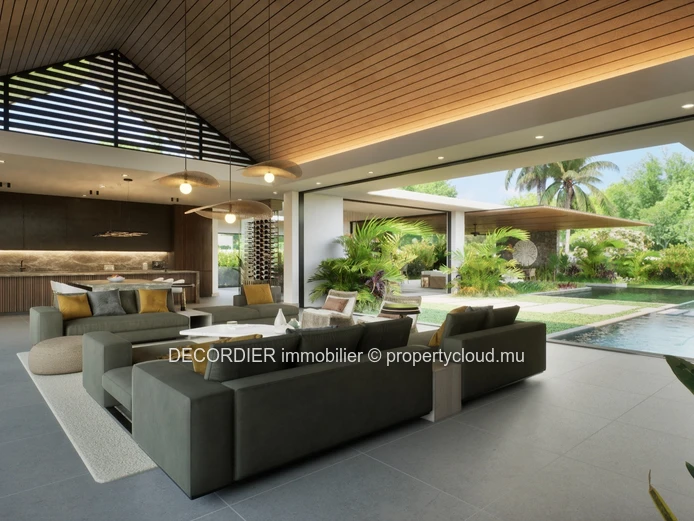 Villa luxueuse de très haut standing située sur Le golf de Mont Choisy.