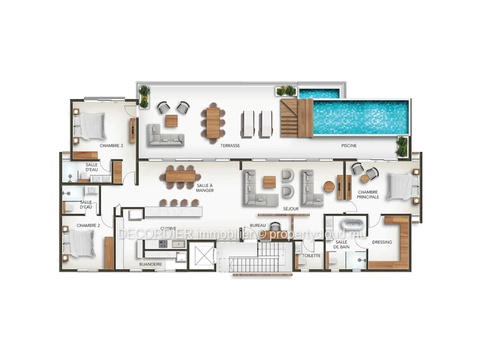 Penthouse à vendre – Pointe aux Biches