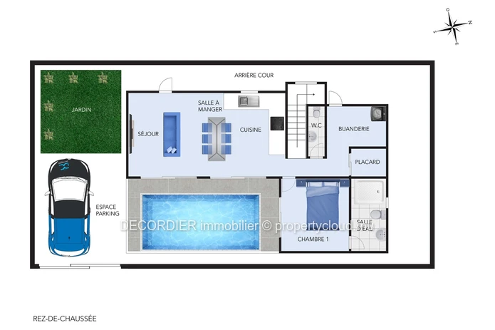 Maison moderne à vendre