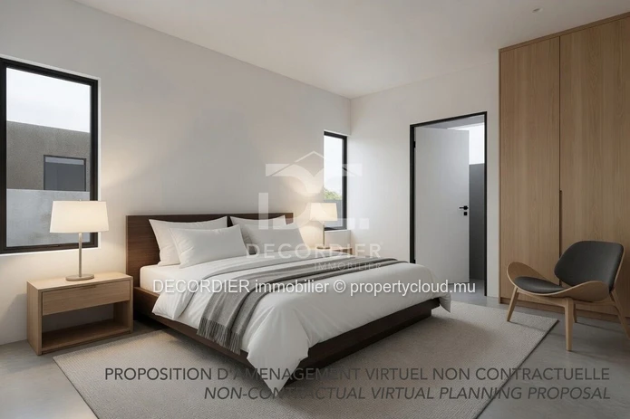 Maison individuelle avec piscine privée – Grand Baie