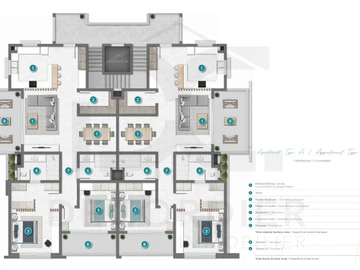 Appartement de 2 Chambres