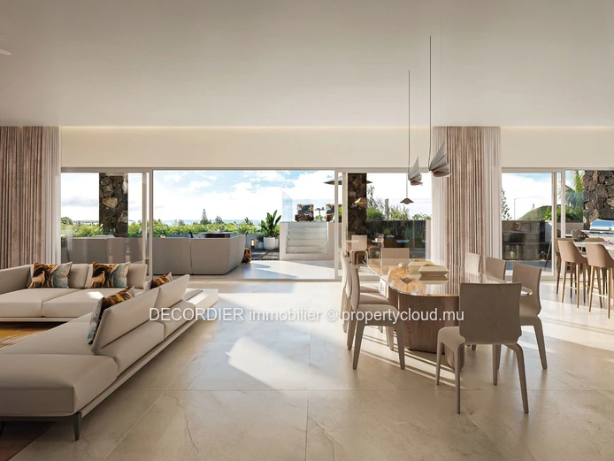 Penthouse unique suspendu dans le ciel