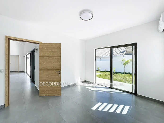 Modern single-storey villa with a private pool