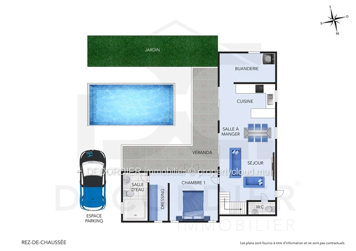 House for sale - Pointe aux Piments