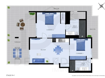 Appartement de 2 Chambres
