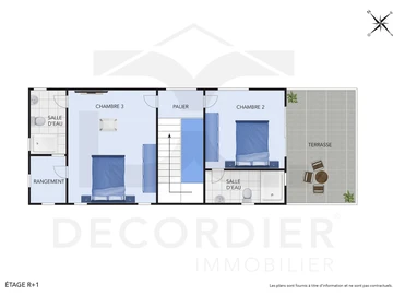 Maison de 3 Chambres