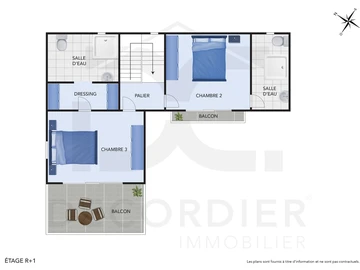 Maison de 3 Chambres