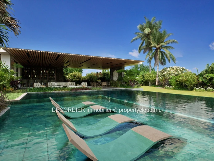 Villa luxueuse de très haut standing située sur Le golf de Mont Choisy.